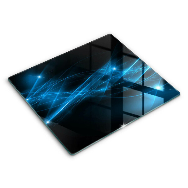 Chopping board Blue smoke abstraction