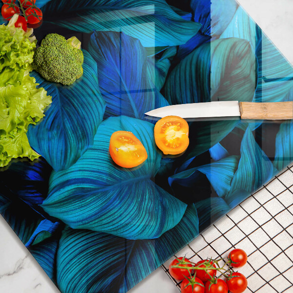 Chopping board Jungle vegetation leaves
