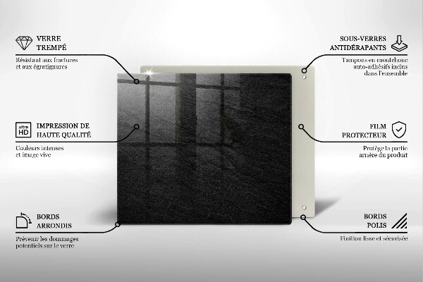 Chopping board rock texture