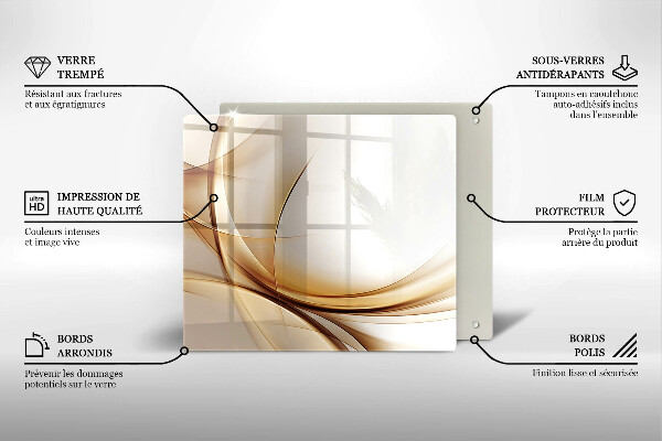 Chopping board Abstraction shapes