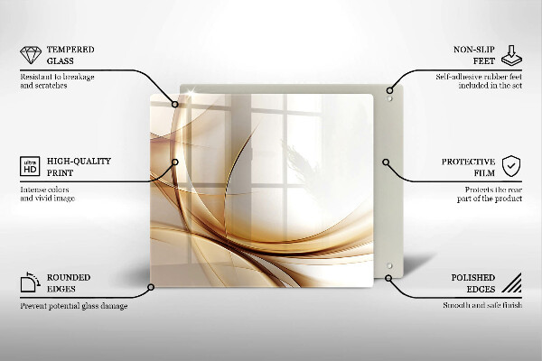 Chopping board Abstraction shapes