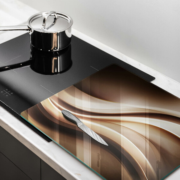 Chopping board Abstraction mild lines