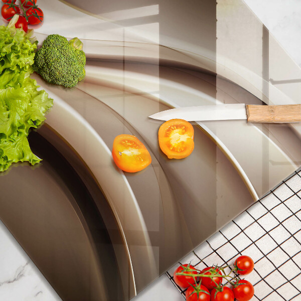 Chopping board Abstraction mild lines