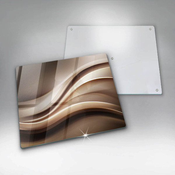 Chopping board Abstraction mild lines