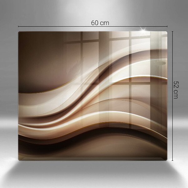 Chopping board Abstraction mild lines