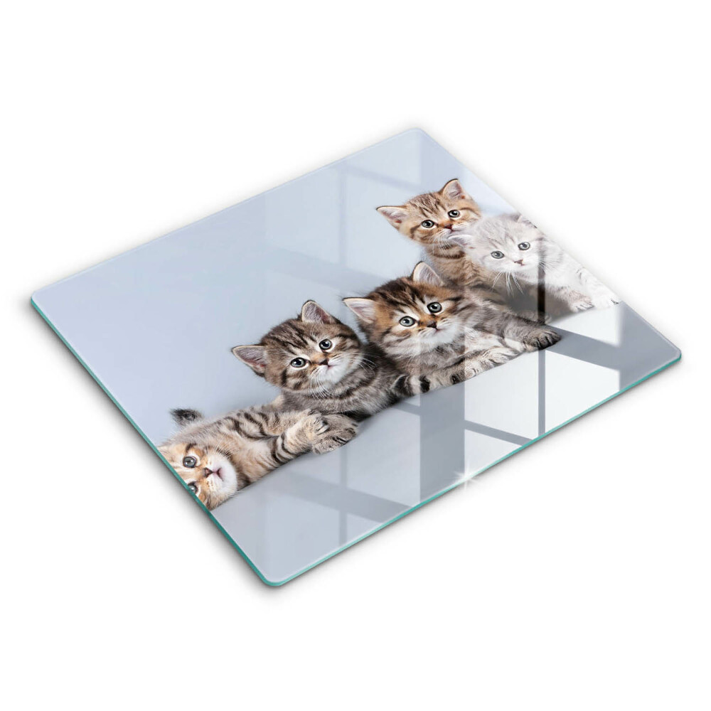Chopping board Sweet small cats
