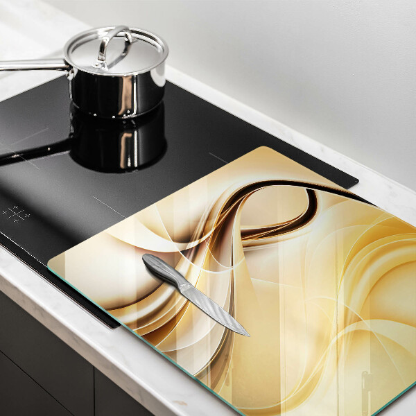 Chopping board Abstraction of smoke