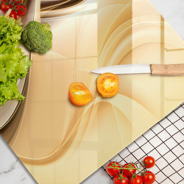 Chopping board Abstraction of smoke