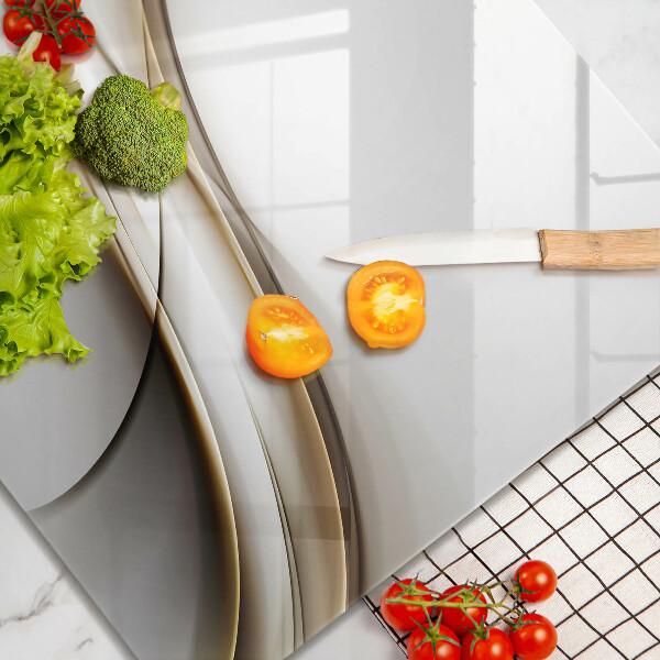 Chopping board Mild abstraction lines