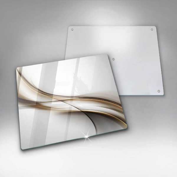 Chopping board Mild abstraction lines