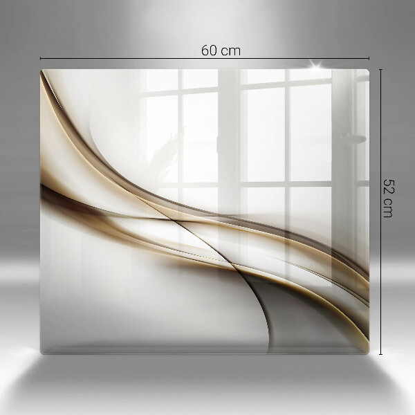 Chopping board Mild abstraction lines