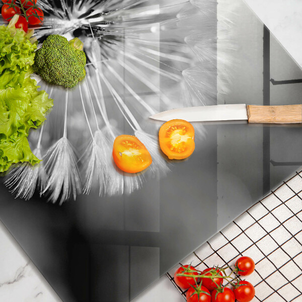 Chopping board Delicate dandelion