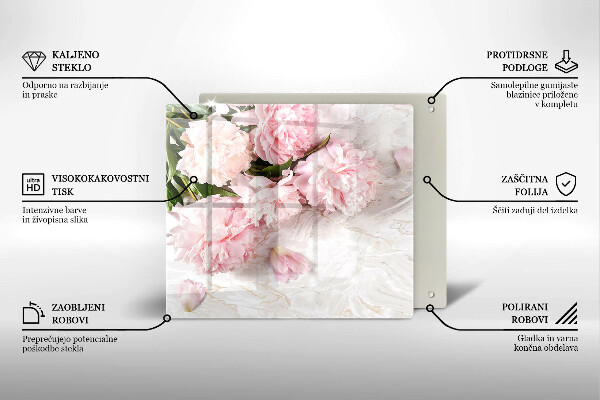 Chopping board Delicate roses flowers