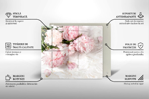 Chopping board Delicate roses flowers