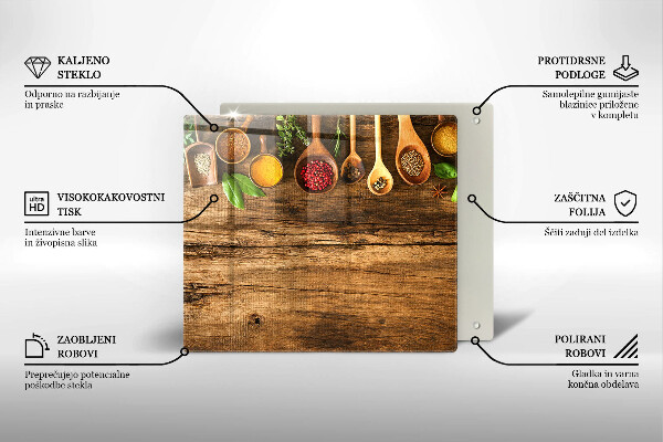 Chopping board Wooden spices