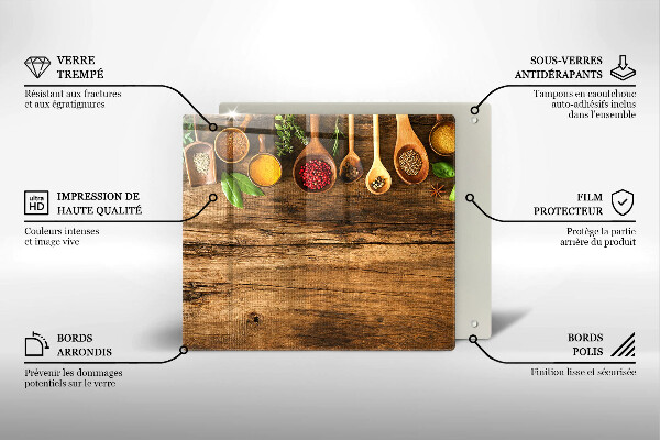 Chopping board Wooden spices