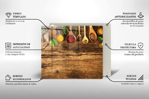 Chopping board Wooden spices