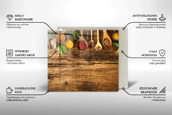 Chopping board Wooden spices