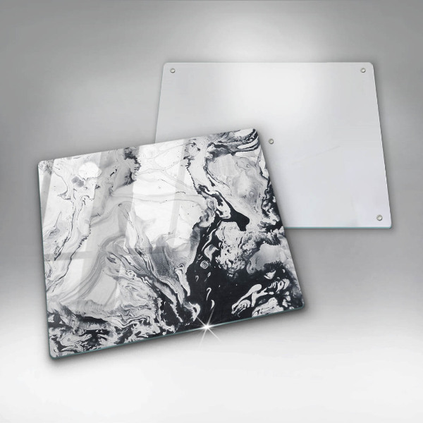 Chopping board Ink abstraction