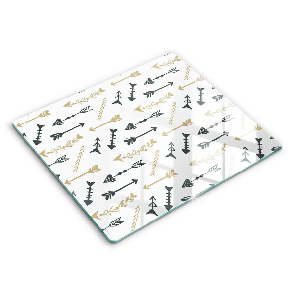 Chopping board Boho arrow pattern