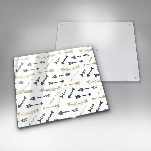 Chopping board Boho arrow pattern