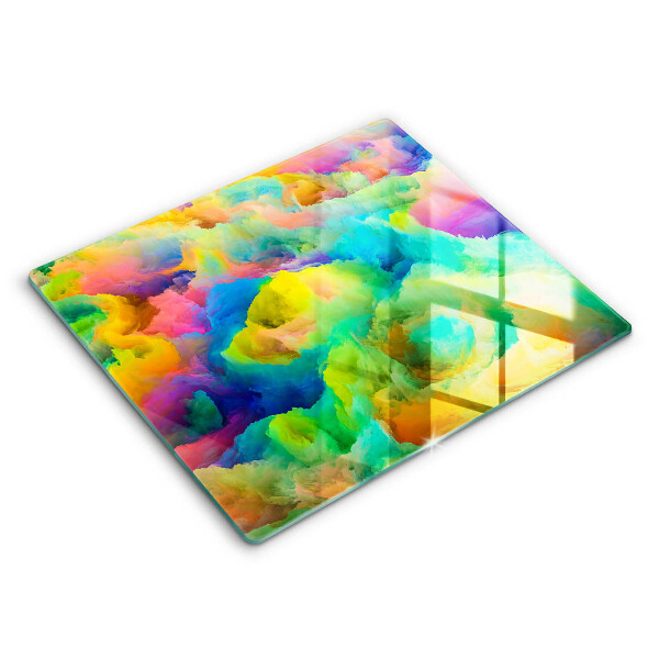 Chopping board Colorful abstraction