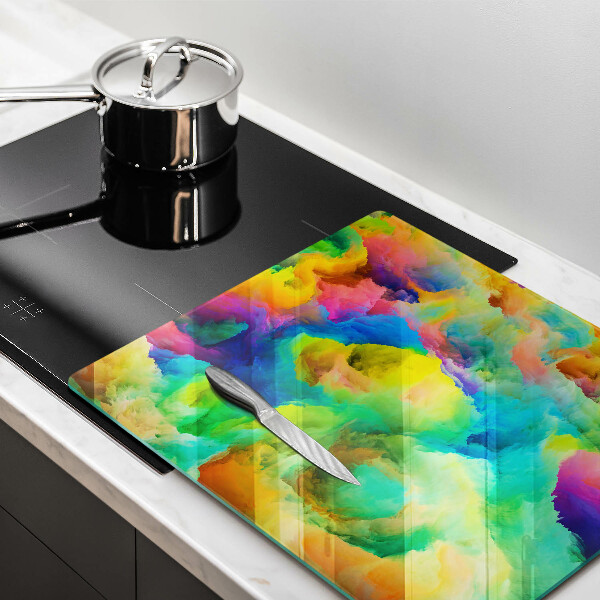Chopping board Colorful abstraction