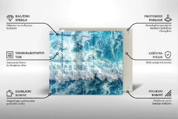 Chopping board Water sea waves