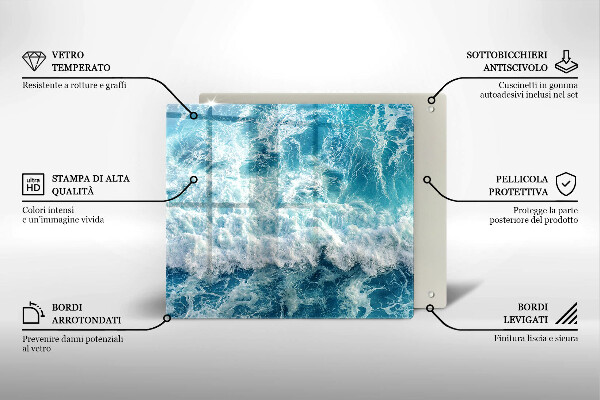 Chopping board Water sea waves