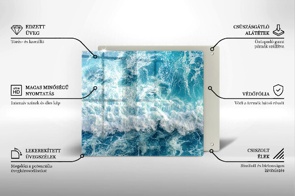 Chopping board Water sea waves