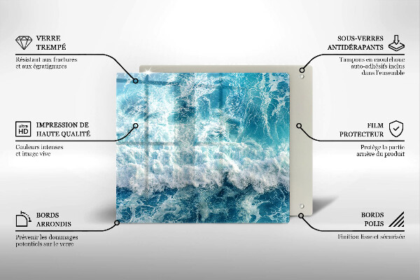 Chopping board Water sea waves