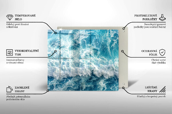 Chopping board Water sea waves