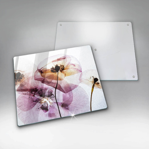 Chopping board Delicate flowers