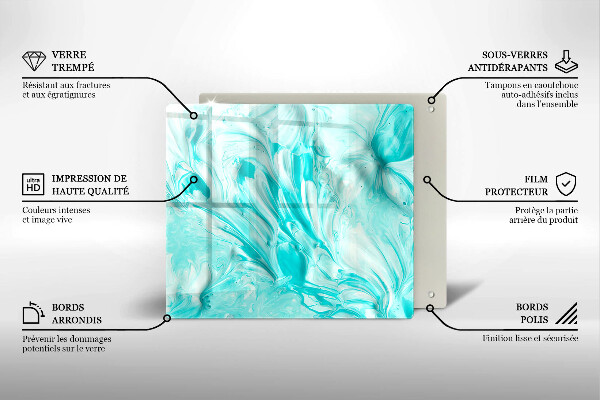 Worktop saver large Paints abstraction