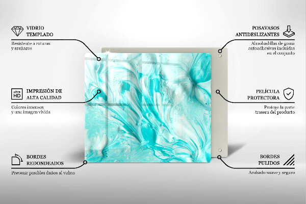 Worktop saver large Paints abstraction