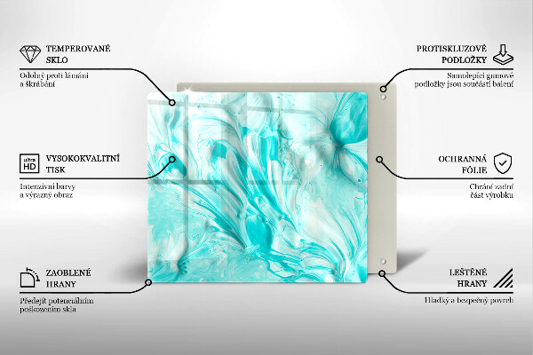 Worktop saver large Paints abstraction