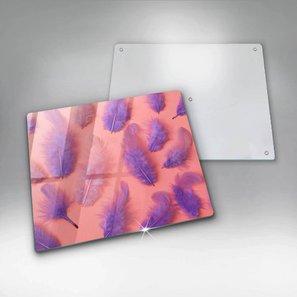 Worktop saver large Fluffy feathers