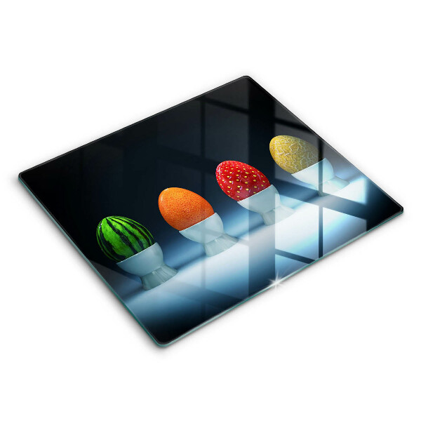 Chopping board Abstraction egg fruits