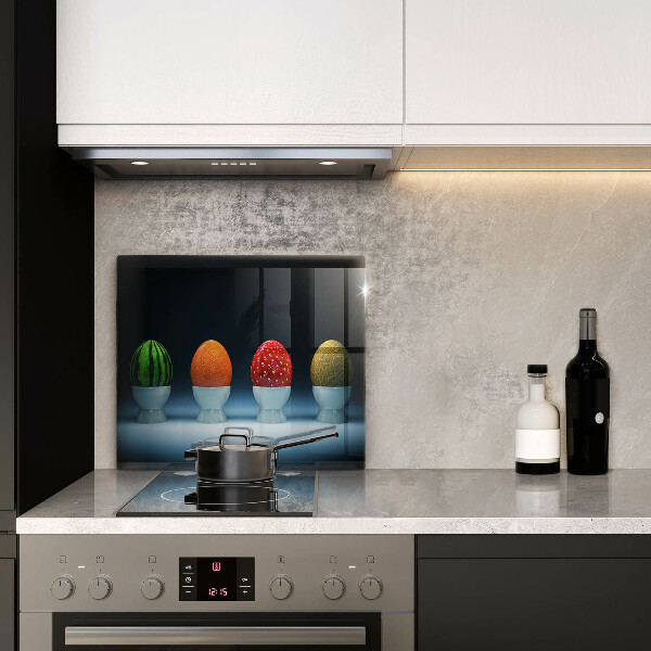 Chopping board Abstraction egg fruits