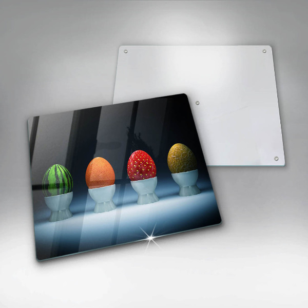Chopping board Abstraction egg fruits