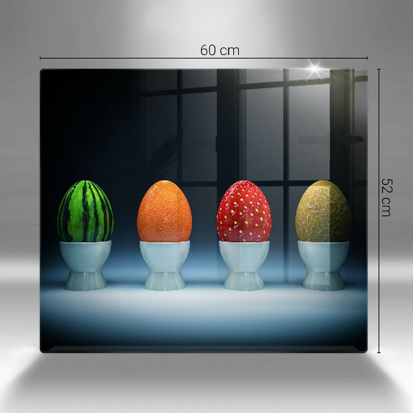 Chopping board Abstraction egg fruits