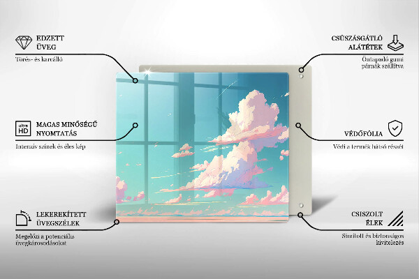 Chopping board Illustration sky