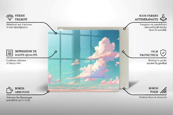 Chopping board Illustration sky