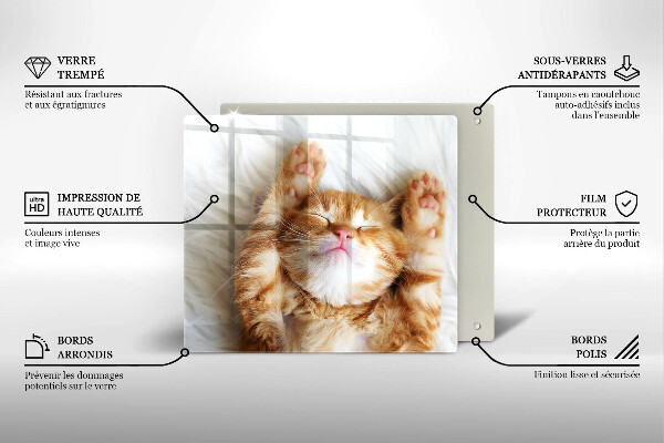 Chopping board Little sweet kitty