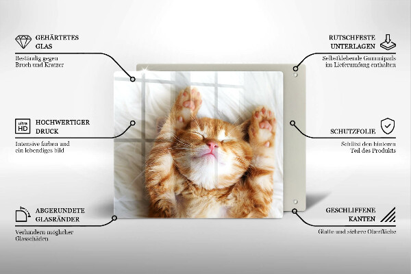 Chopping board Little sweet kitty