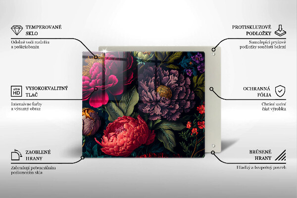 Chopping board Beautiful flowers