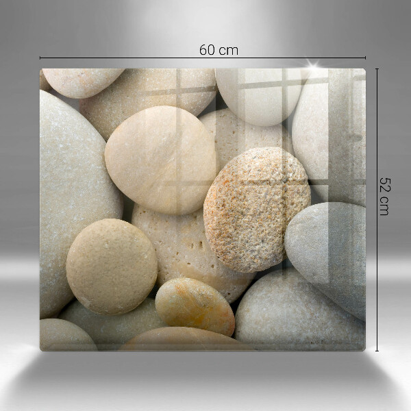 Chopping board Oval stone pattern