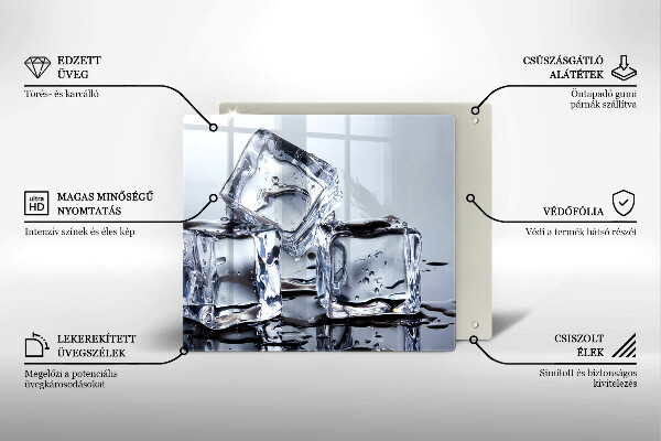 Chopping board Ice cubes