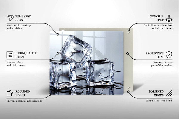 Chopping board Ice cubes