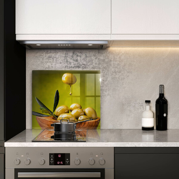 Chopping board Tasty olives